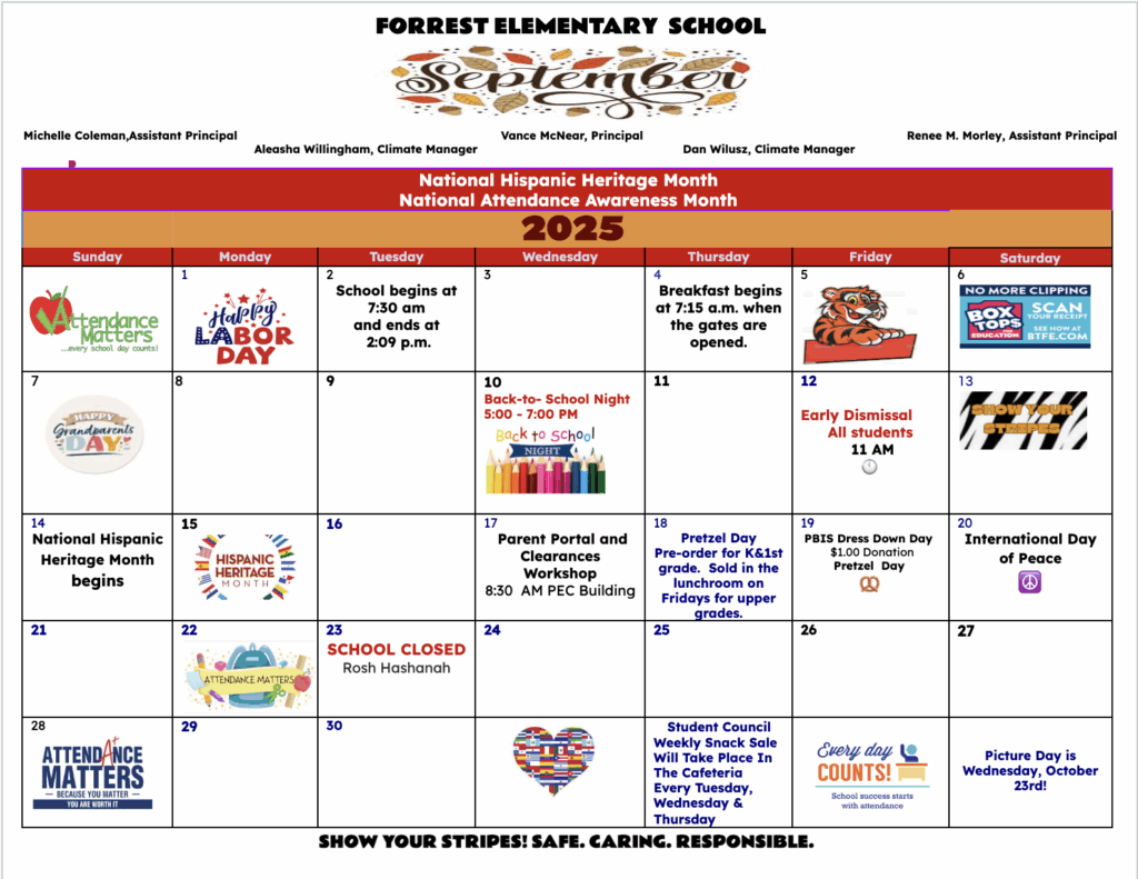 september 2025 calendar 
